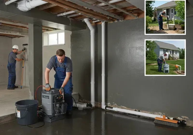 Basement Waterproofing and Flood Prevention process in Hebron, OH